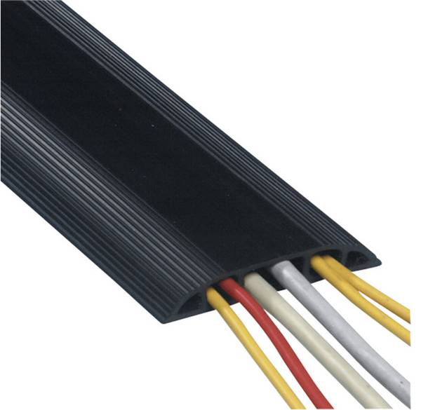 Dataflex Kabelbrücke 31.303 PVC Schwarz Anzahl Kanäle: 3 3000 mm Inhalt: 1 St.