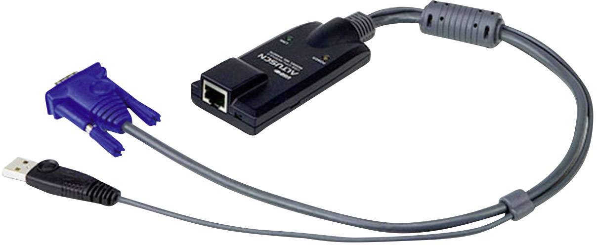 KVM Adapter [1x USB 2.0 connector A, VGA plug 1x RJ45 socket] 0.40 m
