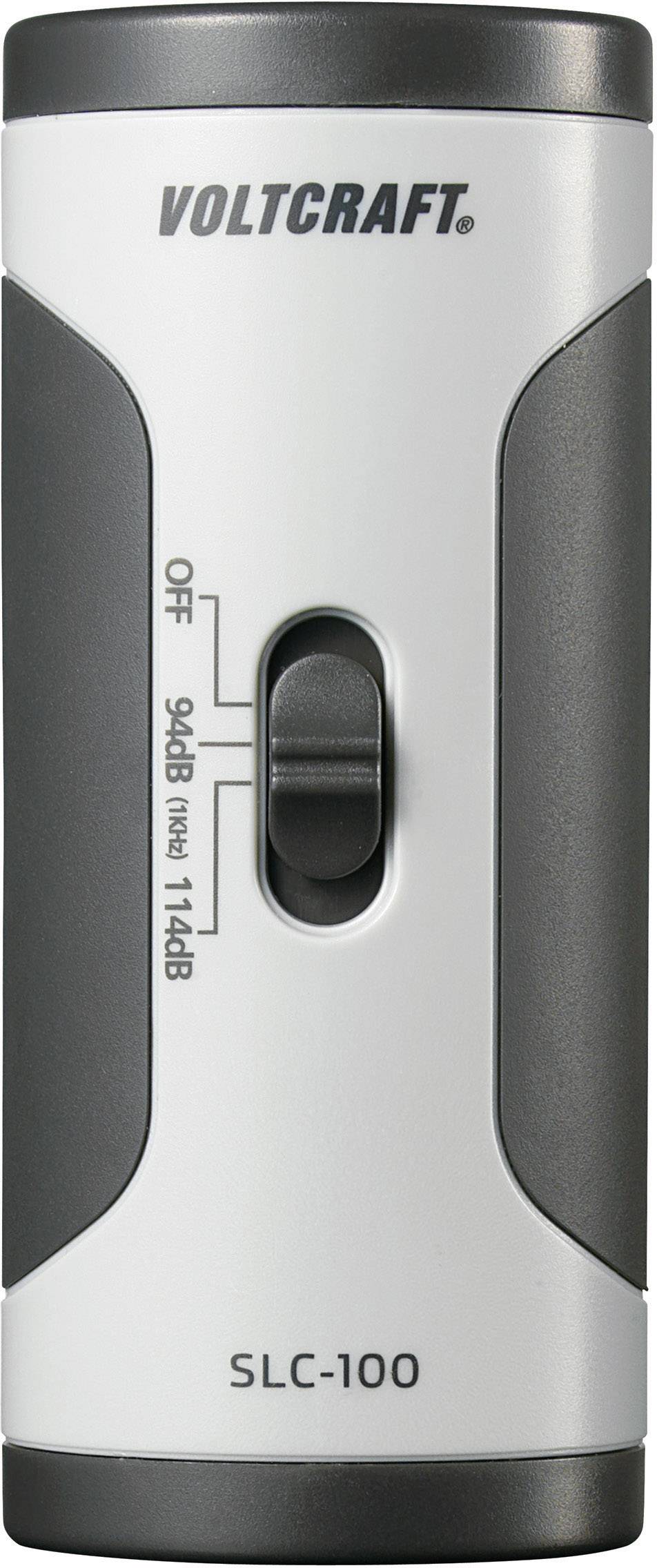 VOLTCRAFT SLC-100 Schallpegel-Kalibrator zum Kalibrieren von Schallpegel-Messgeräten, Für Mikrofon