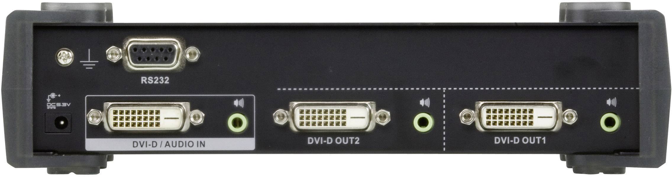 ATEN VS172 DVI Dual Link Video-/Audiosplitter, 2fach-2