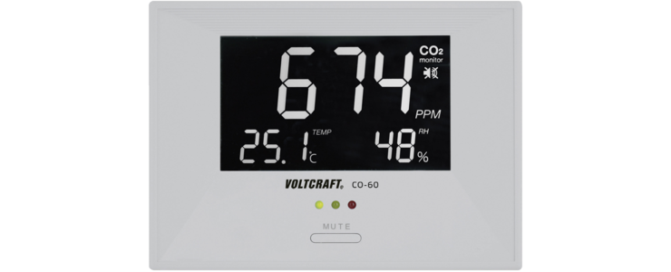 Voltcraft - Luftqualitätsanzeige →