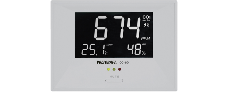 Voltcraft - Afficheur de qualité de l'air →