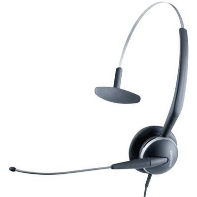 Jabra GN2100 Telefon On Ear Headset kabelgebunden Mono Schwarz, Silber Noise Cancelling 
