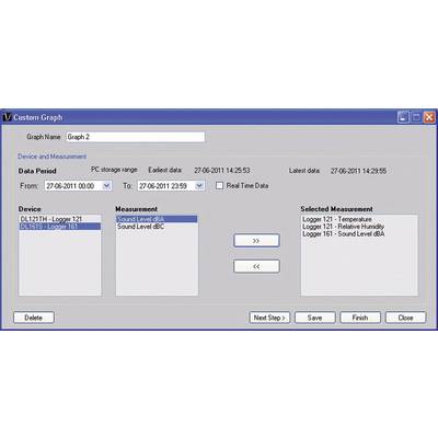 VOLTCRAFT VoltSoft PRO Mess-Software Vollversion, 1 Lizenz Windows Vista™, Windows® 7 Home Premium, Windows® 7 Professio-5