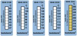 testo testoterm Temperaturmessstreifen 71 bis 110 °C Inhalt10 St.
