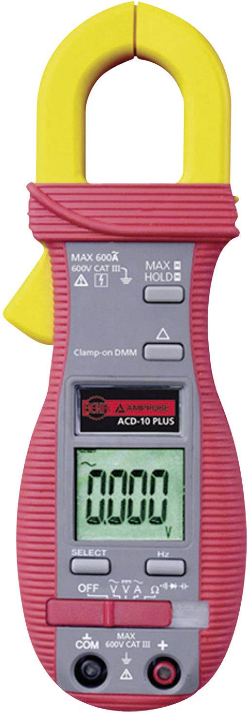 BEHA Amprobe ACD-10 PLUS Stromzange, Hand-Multimeter digital CAT III 600 V Anzeige (Counts): 40