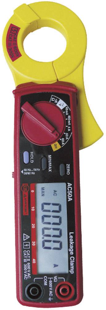 BEHA Amprobe AC50A-D Stromzange, Hand-Multimeter kalibriert (ISO) digital CAT III 600 V Anzeige