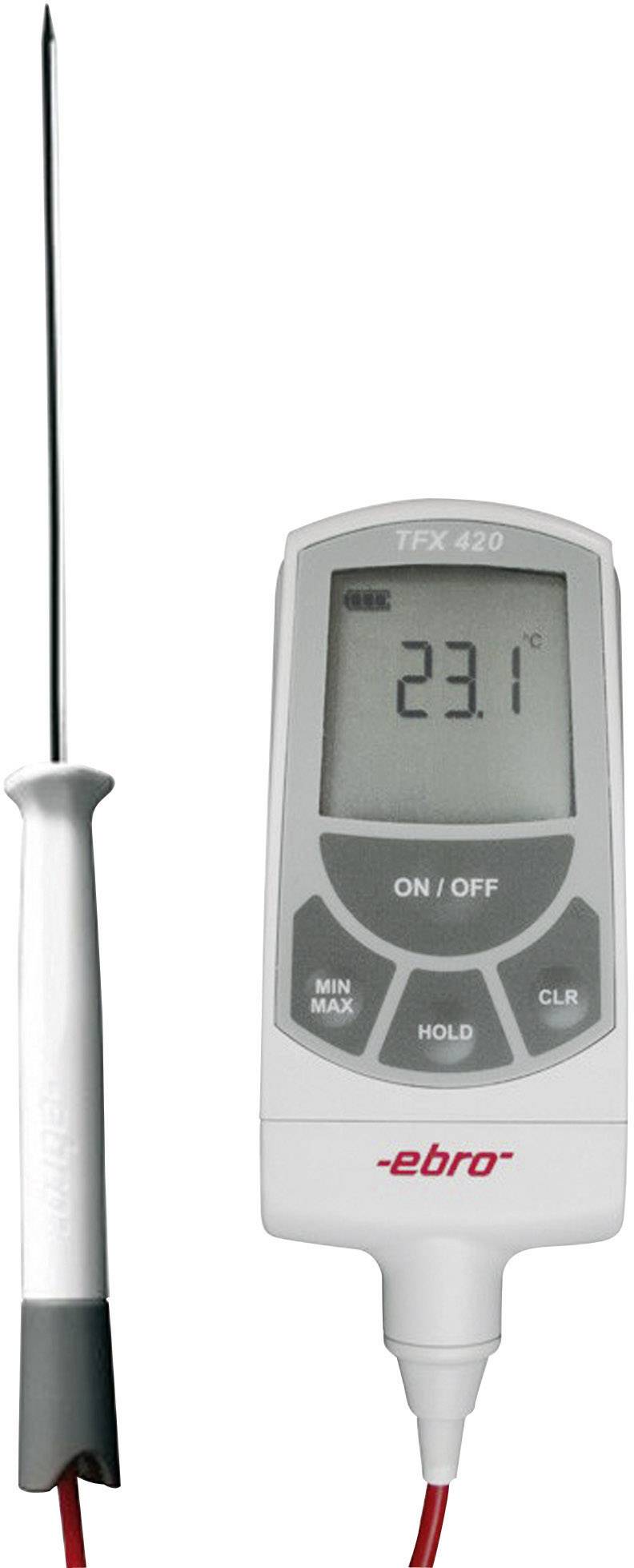 EBRO Einstichthermometer (HACCP) ebro TFX 420 & TPX 400 Messbereich Temperatur -50 bis 400 °C