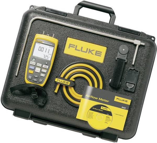 Anemometer Fluke 922/Kit 1 bis 80 m/s