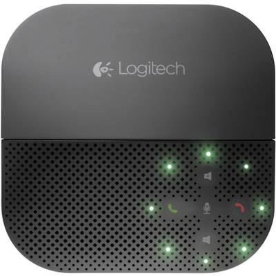 Logitech Mobile Speakerphone P710e Konferenzlautsprecher USB, Bluetooth® Schwarz