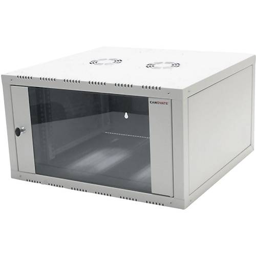 Thumbnail - 19 Zoll Wandgehäuse LogiLink W06E66G 560 mm 6 HE Lichtgrau (RAL 7035)