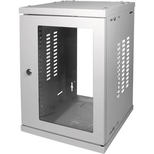 LogiLink W09Z33G 10 Zoll Wandgehäuse 8 HE Grau