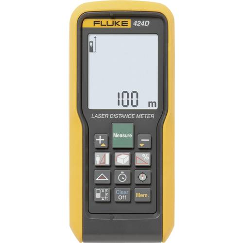 Fluke 424D Laser-Entfernungsmesser kalibriert (ISO) Stativadapter 6.3 mm (1/4) 100 m