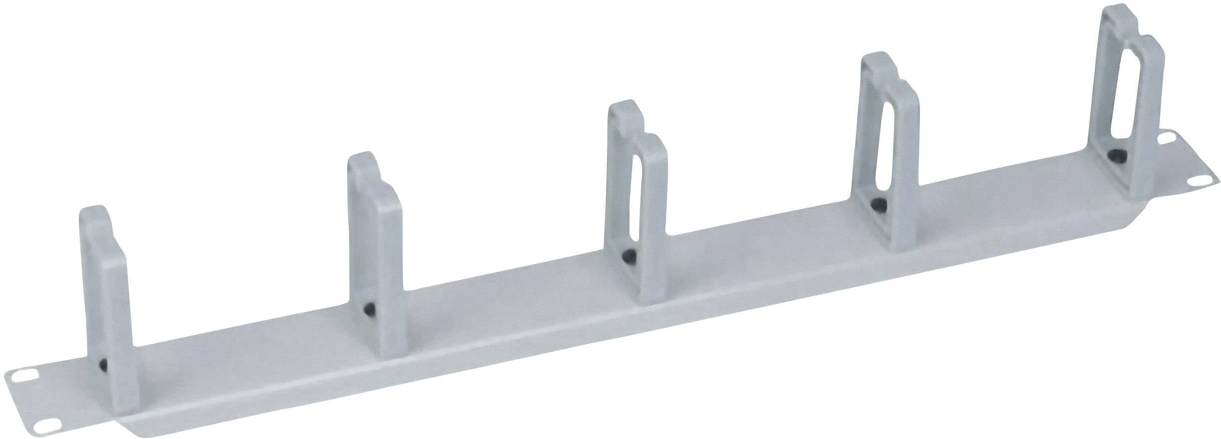 LogiLink OR104G 19 Zoll 1 HE variable Befestigungsschienen Grau