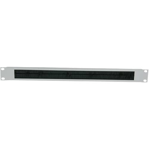 LogiLink ORCEB1G 19 Zoll Netzwerkschrank-Kabelführung 1 HE Grau