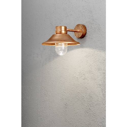 Konstsmide Vega 412-900 LED-Außenwandleuchte LED LED fest eingebaut 5 W Kupfer