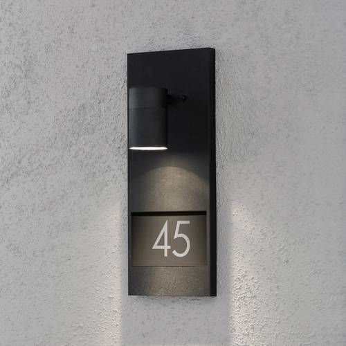 Konstsmide Modena 7655-750 Hausnummernleuchte Halogen GU10 35 W Schwarz