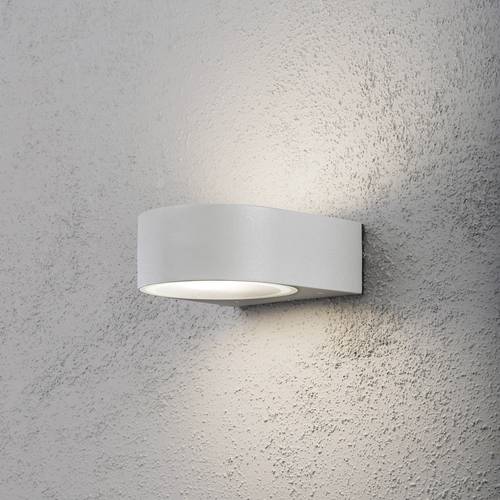 Konstsmide Teramo 7510-300 Außenwandleuchte Energiesparlampe, LED E27 40 W Grau