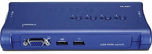 TRENDnet TK-407K KVM Switch 4-Port USB Kit-5