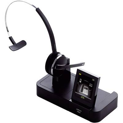 Jabra PRO™ 9470 Telefon  On Ear Headset DECT, kabelgebunden Mono Schwarz Noise Cancelling 