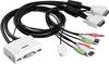 TrendNet TK-214I 2 Port KVM-Umschalter DVI USB 1920 x 1200 Pixel