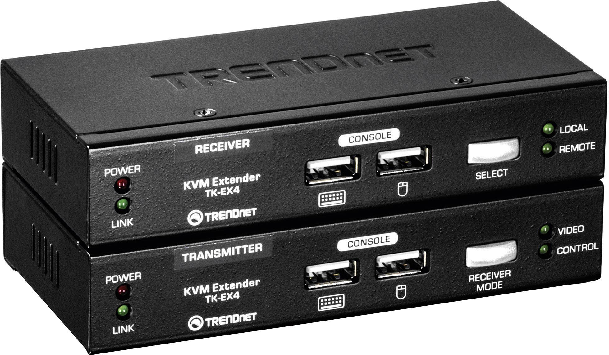 TRENDnet TK-EX4 KVM Extension Kit - KVM-Extender-0