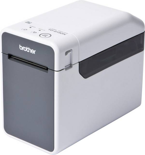 Brother TD-2130 N Etikettendrucker Thermodirekt 300 x 300 dpi Etikettenbreite (max.): 58 mm USB, LAN, RS-232