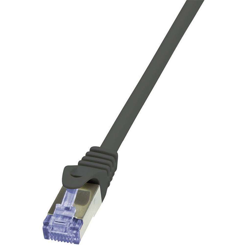 LogiLink Netwerk Aansluitkabel CAT 6A S-FTP 5 m Zwart