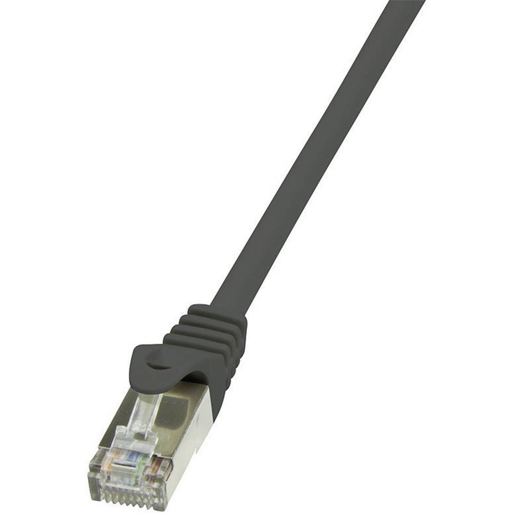 LogiLink Netwerk Aansluitkabel CAT 6 F-UTP 3 m Zwart