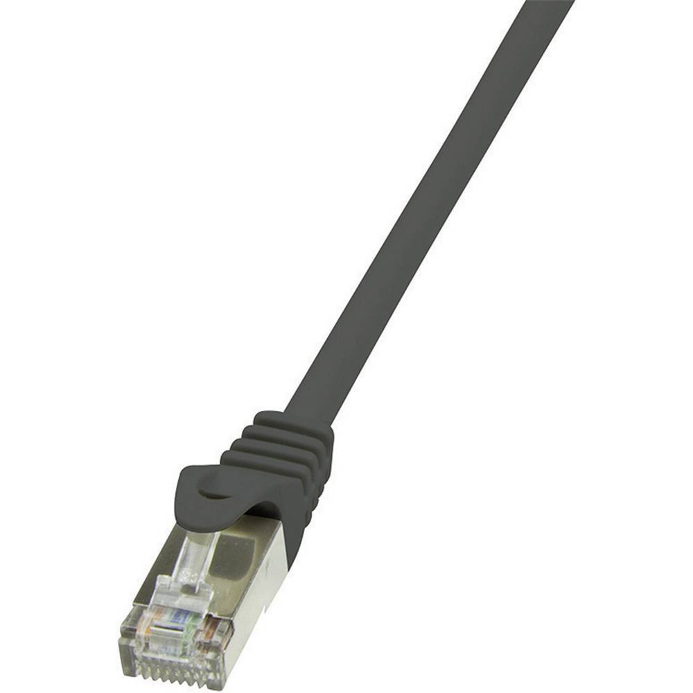 LogiLink Netwerk Aansluitkabel CAT 6 F-UTP 10 m Zwart