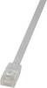 LogiLink CF2081U RJ45 Patchkabel CAT 6 U/UTP 7.50 m Weiß hochflexibel 1 St.