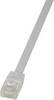 LogiLink CF2091U RJ45 Patchkabel CAT 6 U/UTP 10.00 m Weiß hochflexibel 1 St.
