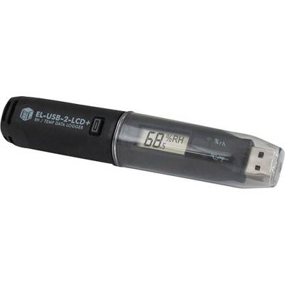 Lascar Electronics EL-USB-2-LCD+ EL-USB-2-LCD+ Multi-Datenlogger  Messgröße Temperatur, Luftfeuchtigkeit -35 bis 80 °C 0