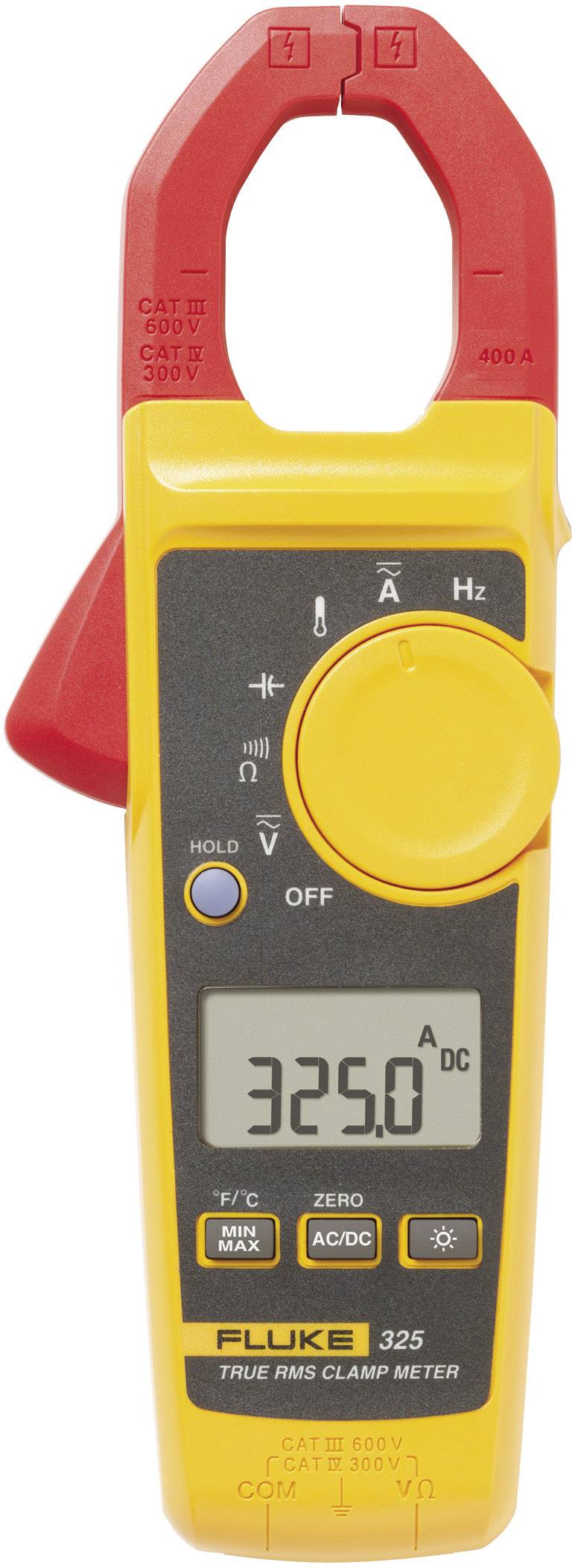 FLUKE Stromzange, Hand-Multimeter digital Fluke Fluke 325 Kalibriert nach: Werksstandard CAT III 600