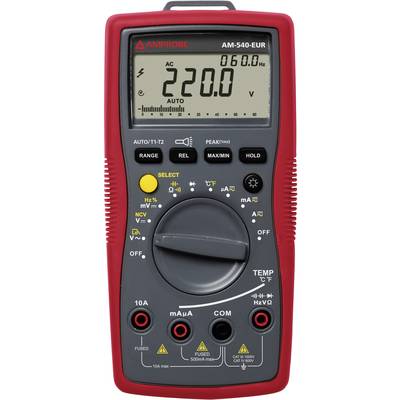 Beha Amprobe AM-540-EUR Hand-Multimeter  digital  CAT III 1000 V, CAT IV 600 V Anzeige (Counts): 6000