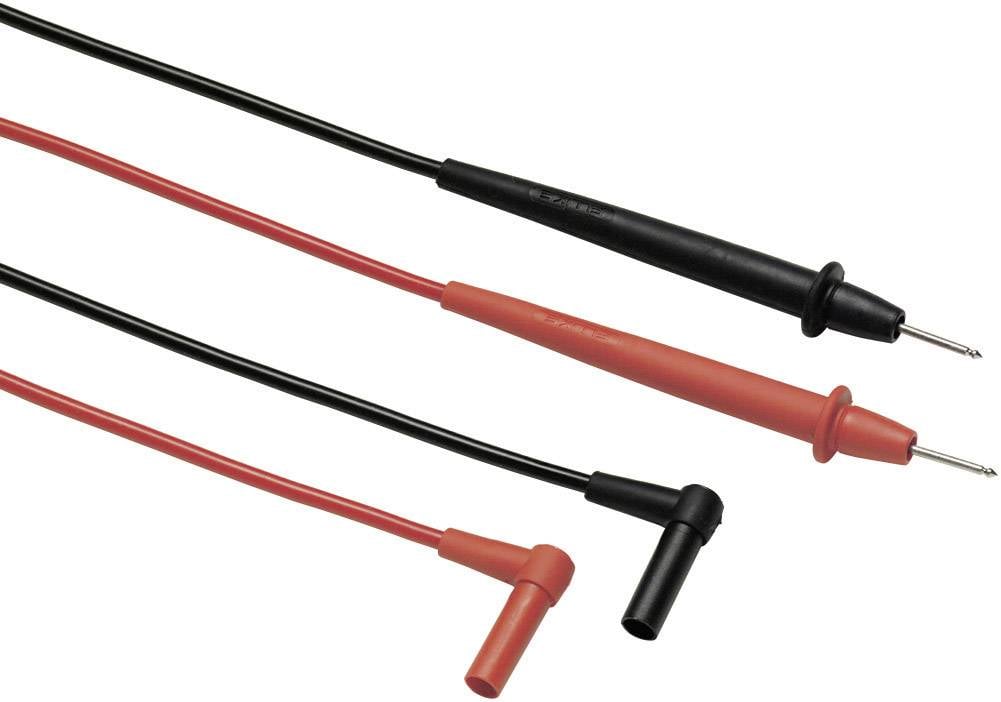 FLUKE Sicherheits-Messleitungs-Set [ Lamellenstecker 4 mm - Prüfspitze] 1.50 m Schwarz, Rot Fluke TL