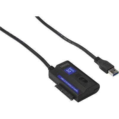 Digitus Festplatten/SSD Adapter [1x USB 3.2 Gen 1 Stecker A (USB 3.0) - 1x SATA-Kombi-Buchse 7+15pol.] DA-70326 