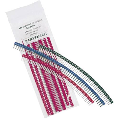 LAPP 61805170 Aderendhülse 0.5 mm² Teilisoliert Weiß 500 St.