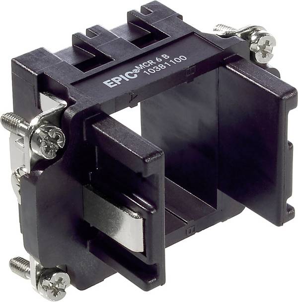 LAPP 10381100 Rahmen für 2 Buchsenmodule und H-B 6 Gehäuse EPIC® MC Gesamtpolzahl 1 + PE 5 St.