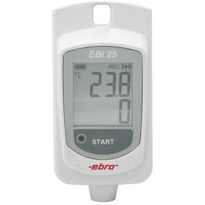 ebro 1340-6200 EBI 25-T Temperatur-Datenlogger  Messgröße Temperatur -30 bis 60 °C        