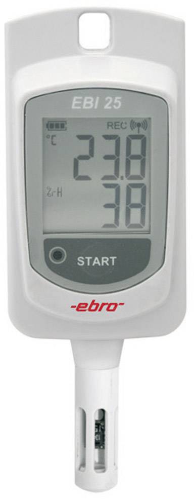 EBRO Multi-Datenlogger ebro EBI 25-TH Messgröße Temperatur, Luftfeuchtigkeit -30 bis 60 °C 0 bis 100