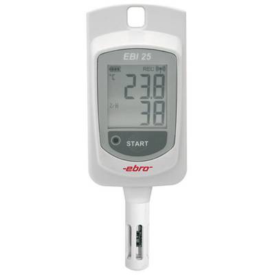 ebro 1340-6202 EBI 25-TH Multi-Datenlogger  Messgröße Temperatur, Luftfeuchtigkeit -30 bis 60 °C 0 bis 100 % rF       