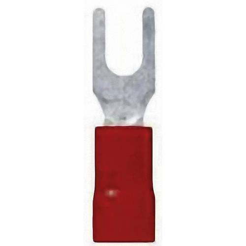 LAPP 63105020 Gabelkabelschuh 0.205 mm² 0.705 mm² Loch-Ø=4.3 mm Teilisoliert Grün 100 St.