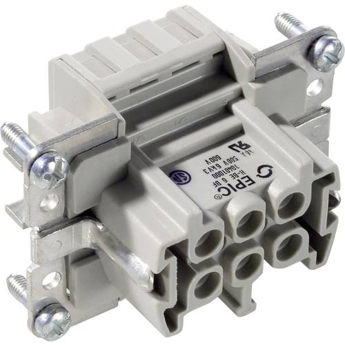 LAPP 10401000 Buchseneinsatz EPIC® H-B 6 Gesamtpolzahl 6 + PE 10 St.