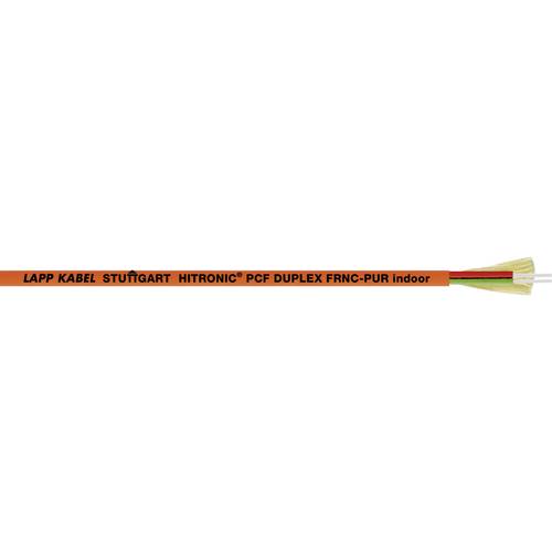 LAPP 28020702/500 Glasfaserkabel Hitronic PCF 200/230 µ Duplex Orange 500 m
