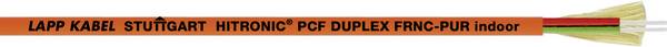 LAPP 28020702/100 Glasfaserkabel Hitronic PCF 200/230 µ  Duplex Orange 100 m