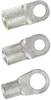 LAPP 63204125 Ringkabelschuh Querschnitt (max.)=2.50 mm² Loch-Ø=5.3 mm Unisoliert Metall 100 St.