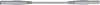 Stäubli XMS-419 Sicherheits-Messleitung Lamellenstecker 4 mm Lamellenstecker 4 mm 0.50 m Grau 1 St.