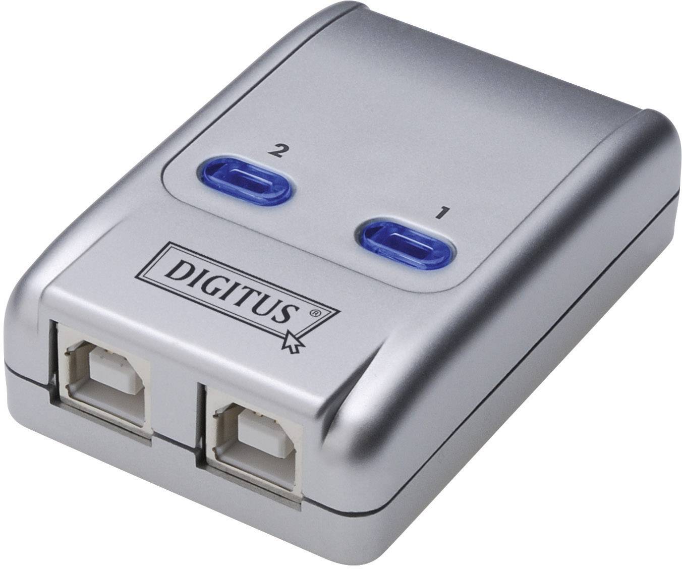 DIGITUS USB 2.0 Sharing Switch, 2-fach (11003293)-0