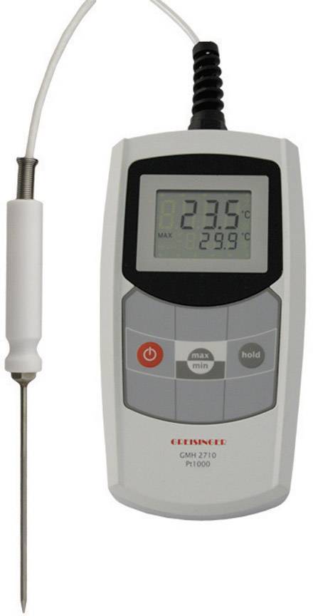 GHM Einstichthermometer (HACCP) Greisinger GMH 2710K Messbereich Temperatur -200 bis 250 °C Fühler-T